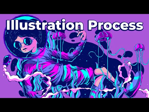 Fantasy Illustration - Drawing a Character  in Adobe Illustrator CC