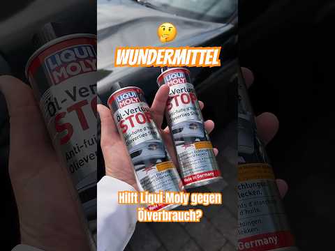 Liqui Moly gegen hohen Ölverbrauch meines Porsche Panamera 4.8 V8 #shorts