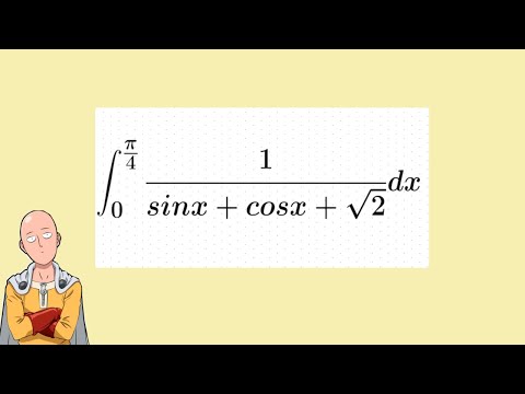 NO Weierstrass substitution| DIP-84 |#integral