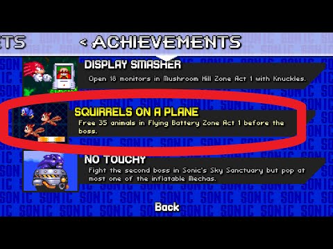 Easy guide - Squirrels on a Plane - Sonic 3 AIR
