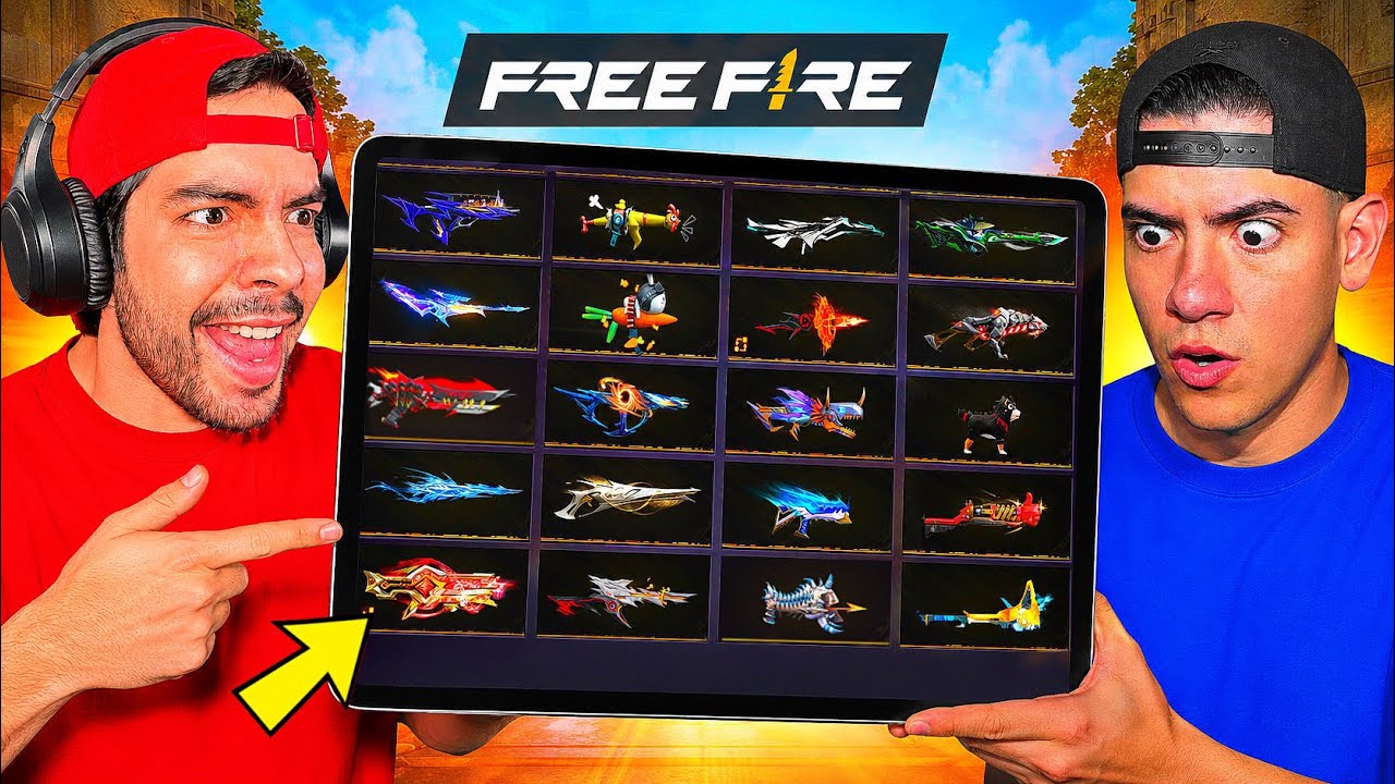 ARMAS EXCLUSIVAS 🤑 que NADIE TIENE! EN FREE FIRE! Ft DONATO y HECTORINO #freefire