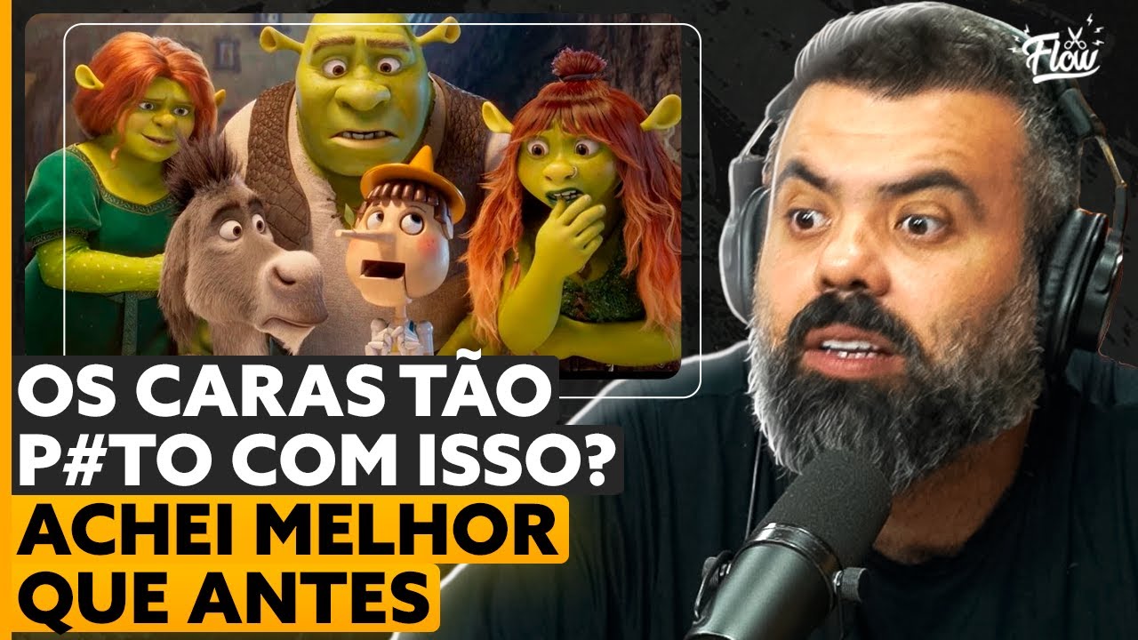 100% SINCERÃO sobre o NOVO visual do SHREK