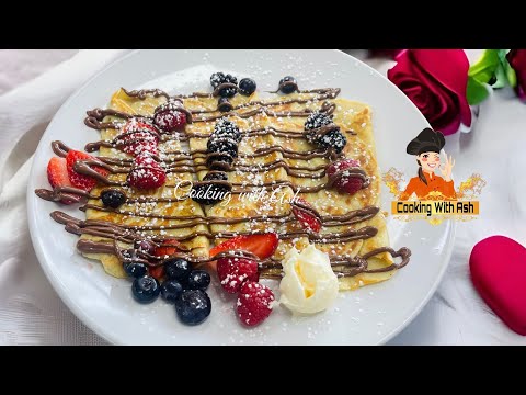 Cream Cheese Stuffed Crepes