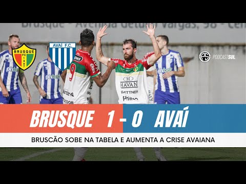 Brusque 1-0 Avaí - Pós jogo - Brusque vence e prolonga crise no Avaí