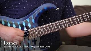 Video thumbnail for Ibanez BTB08LTD MBC Magical Blue Cube & Vox Pathfinder 10 Bass by MyDukkan