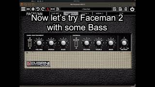 Video thumbnail for Nembrini's Faceman Guitar/Bass Amplifier plugin | Demo by e y l v y