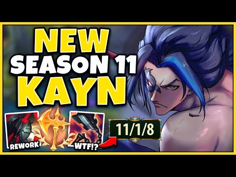 KAYN WILL 100% STILL BE THE BEST JUNGLER TO LEARN IN SEASON 11! - League of Legends