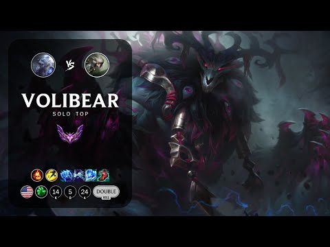 Volibear Top vs Camille - NA Master Patch 13.12