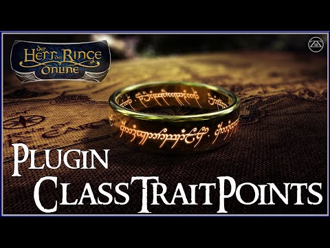 Lotro / Hdro - Herr der Ringe online - Guide 2022 ★ Plugin Class Traitpoint Checklist erklärt