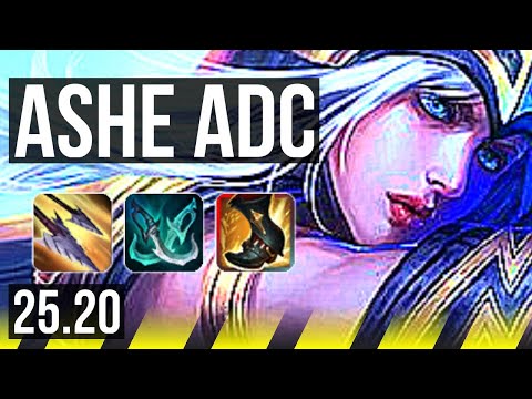 ASHE & Senna vs YUNARA & Nautilus (ADC) | 4k comeback | EUW Grandmaster | 25.20