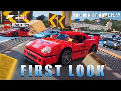 Forza Horizon 4: Lego Speed Champions DLC FIRST LOOK (20+ Min of Gameplay) - HTG