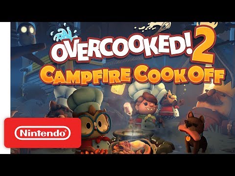 Overcooked 2: Campfire Cook Off DLC - Launch Trailer - Nintendo Switch thumbnail