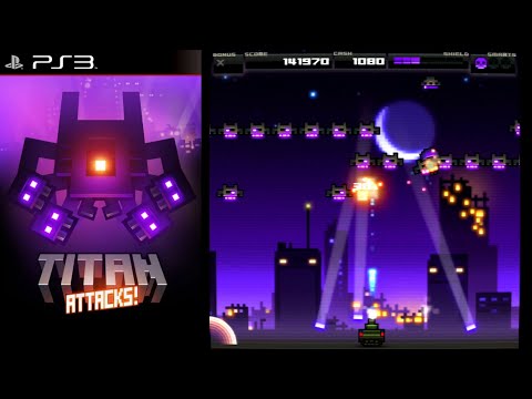 Titan Attacks! ... (PS3) Gameplay
