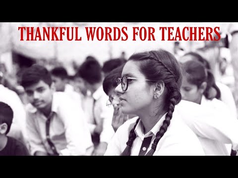 Teacher's day Speech