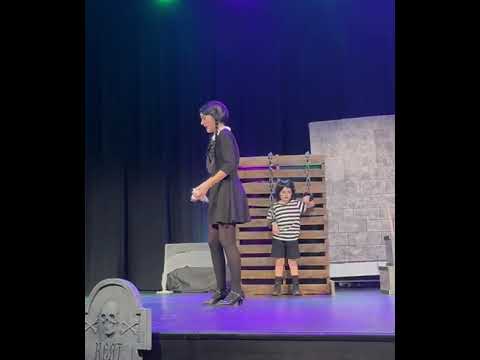 “Pulled” as Wednesday in Addams Family #wednesday #addamsfamily #singer #acting #musicaltheatre 