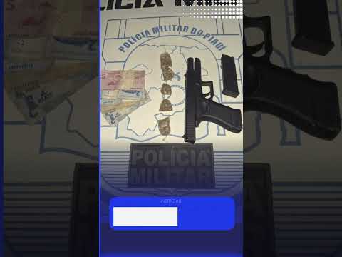 Homem é preso por tráfico e ameaças em Campinas do Piauí