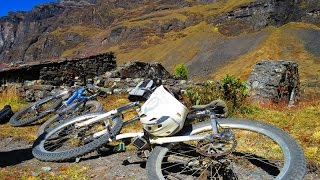 Biking in Bolivia. The Trout Trail with Banjo Tours.