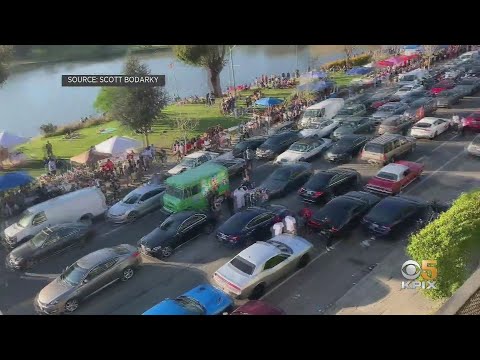 Lake Merritt Crackdown:  Oakland officials cracking on large crowd gathering at Lake Merritt
