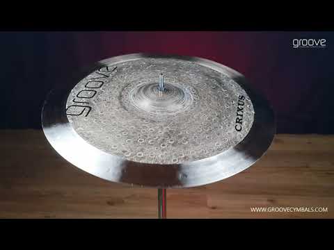 Groove Cymbals Crixus White Crash 17" - DEMO