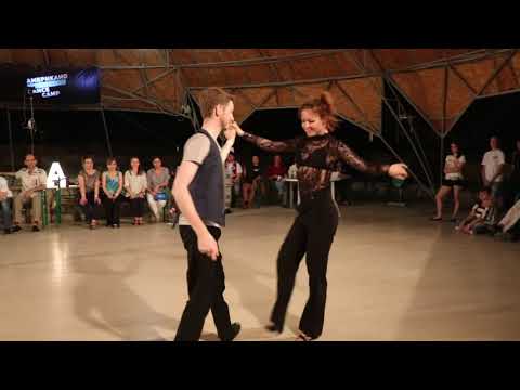 Americano 2018   JnJ Advance final Андрей Шенаев   Ирина Поповиченко