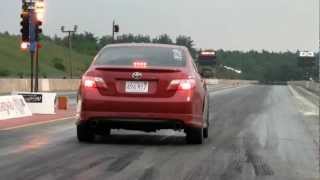 2007 Toyota Camry Drag Race Night out with the wife, 14.5 @ 95mph NED