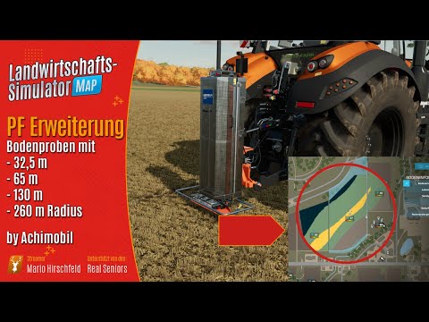 LS22 Mod / Precision Farming Erweiterung - Bodenproben bis 260m // LS22 Mods