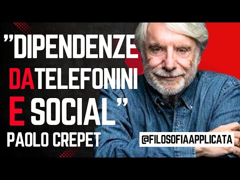 Social Media and Cell Phone Addiction - Dr. Paolo Crepet