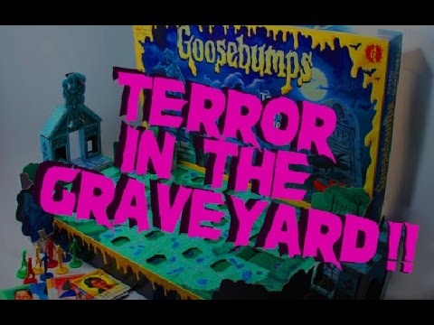 GOOSEBUMPS Terror in the GRAVEYARD board game!