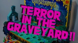 GOOSEBUMPS Terror in the GRAVEYARD board game!!!