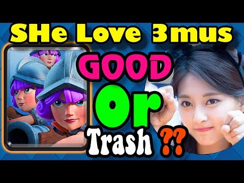 🔥She Loves Three Muskeeters 6300+ Ladder Pushing - Clash Royale