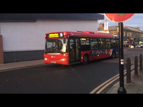 Buses in North Shields town centre 6/12/19