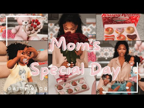 Mini Mother's Day Vlog 💖 | The Sims 4
