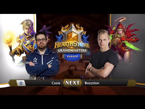 Casie vs Bozzzton - Division B - Hearthstone Grandmasters Europe 2020 Season 1 - Week 6