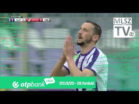 Ristevski Kire gólja az Újpest FC – DVSC mérkőzésen