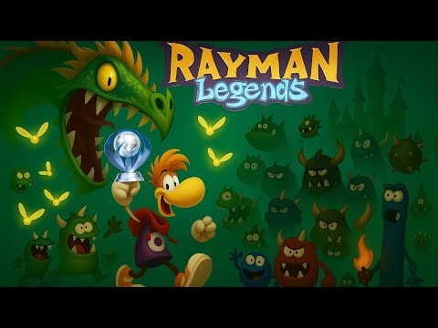 ESSA PLATINA QUASE ACABOU COMIGO!! Rayman Legends