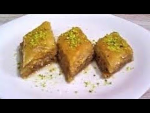 Baklava-dulce turco delicioso-receta en español