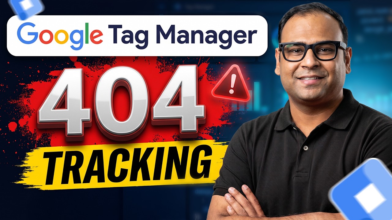 Track 404 page using Google Tag Manager - Umar Tazkeer