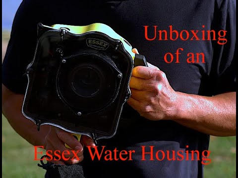 Unboxing Essex Water Housing For Nikon D850 w/ battery grip.