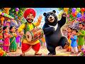 Kalu Madari Aaya कालू मदारी आया Kids Hindi Rhymes Funny Bear Song For Childr
