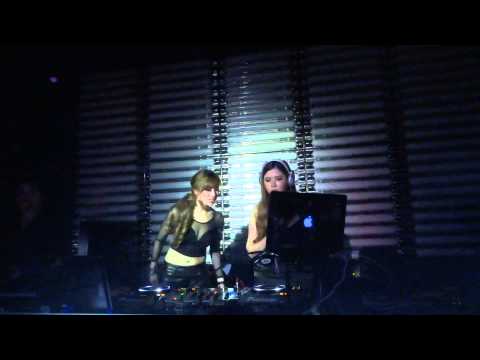 DJ Freeze & DJ Chanel Tag-team perform on Saturday night (27.07.2013) at Club Celebrities 6