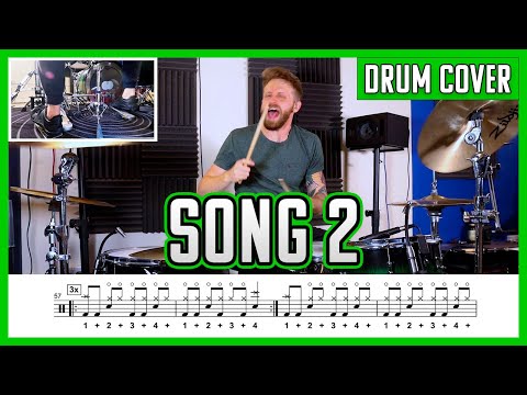 Song 2 - Drum Cover + Notation