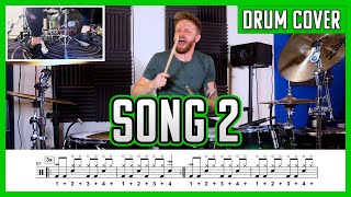 Song 2 - Drum Cover + Notation