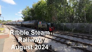 Ribble Steam Railway. August 2024