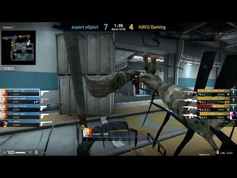 ESports - CS:GO, expert vs HAVU, United Masters League (31st of January 2019), Train - Map 2