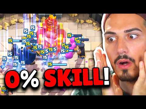 0% SKILL... Nuovo DECK da SENZA MANI! 😵‍💫 Clash Royale ITA