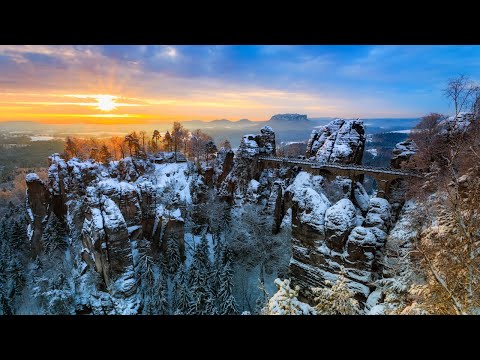 WINTER Sächsische Schweiz: ein Wintertraum