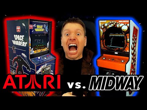 Atari Vs. Midway 1978 Arcade Video Games BATTLE!  Space Invaders, Breakout  - The Irate Gamer
