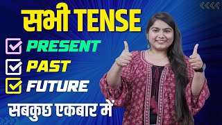 All Tenses in 1 Video | Present , Past &amp; Future Tenses In One Shot | Learn Tenses in English Grammar