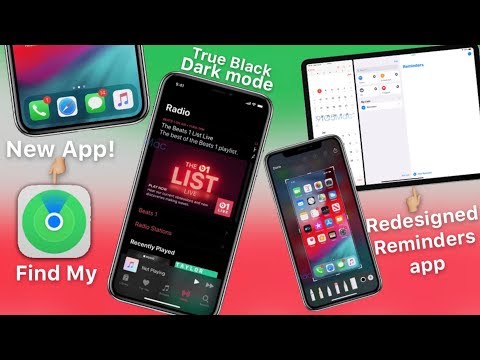 iOS 13 Dark Mode, "Find My" App,  & Reminders Redesign LEAKED