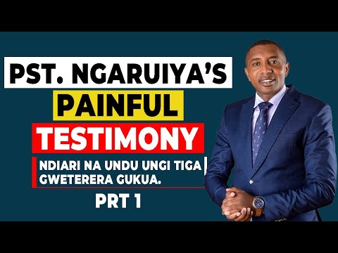 I HAD NO OPTION THAN TO DIE. PST NGARUIYA PAINFUL TESTIMONY Eps1 RPT